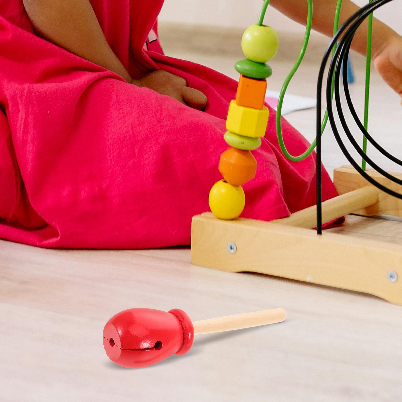 Musical Instrument Clapper - 1組の伝統的な中国の木製打楽器「バンジー」。リズム練習や音楽トレーニングに最適。