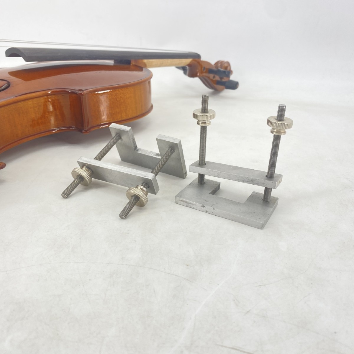 Musical Instrument Manufacturers - 楽器アクセサリー修理・製造工具 バイオリンコーナー木工用接着剤と固定クランプ修理固定ツール