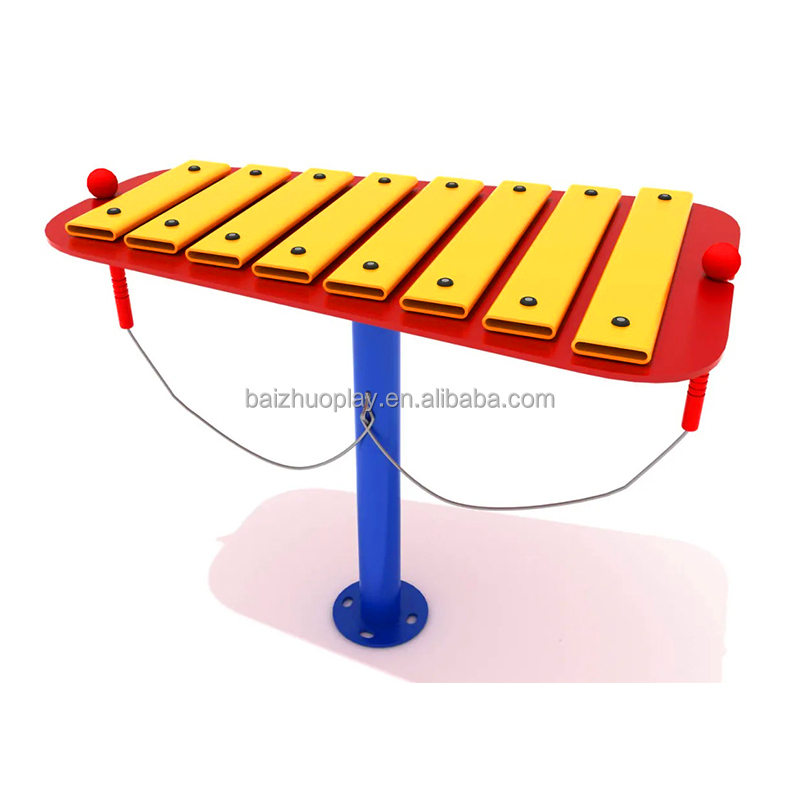 Musical Instrument Chimes - 子供用屋外金属製シロフォンチャイム打楽器 幼稚園公園遊び場音楽教育設備