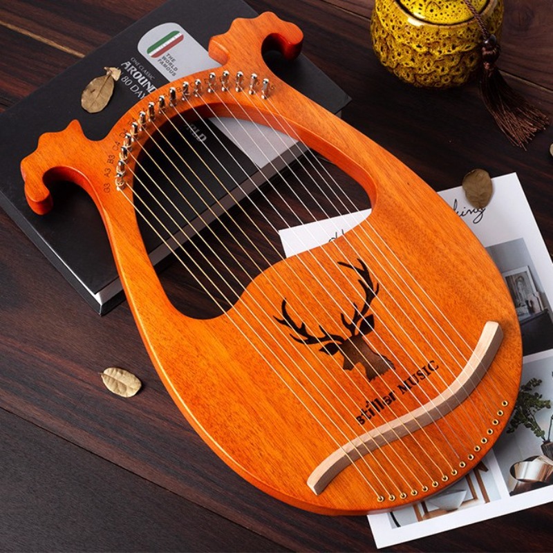 Musical Instrument Harp - アントラーズ 16音リラ 16弦ハープ リラ ポータブルリラ ポータブル楽器