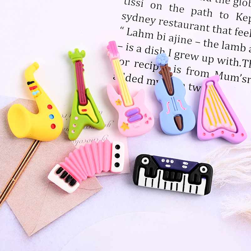 10個入り カートゥーン カワイイ レジン製 ミニ楽器 スク - Musical Instrument Manufacturers のレビューと価格