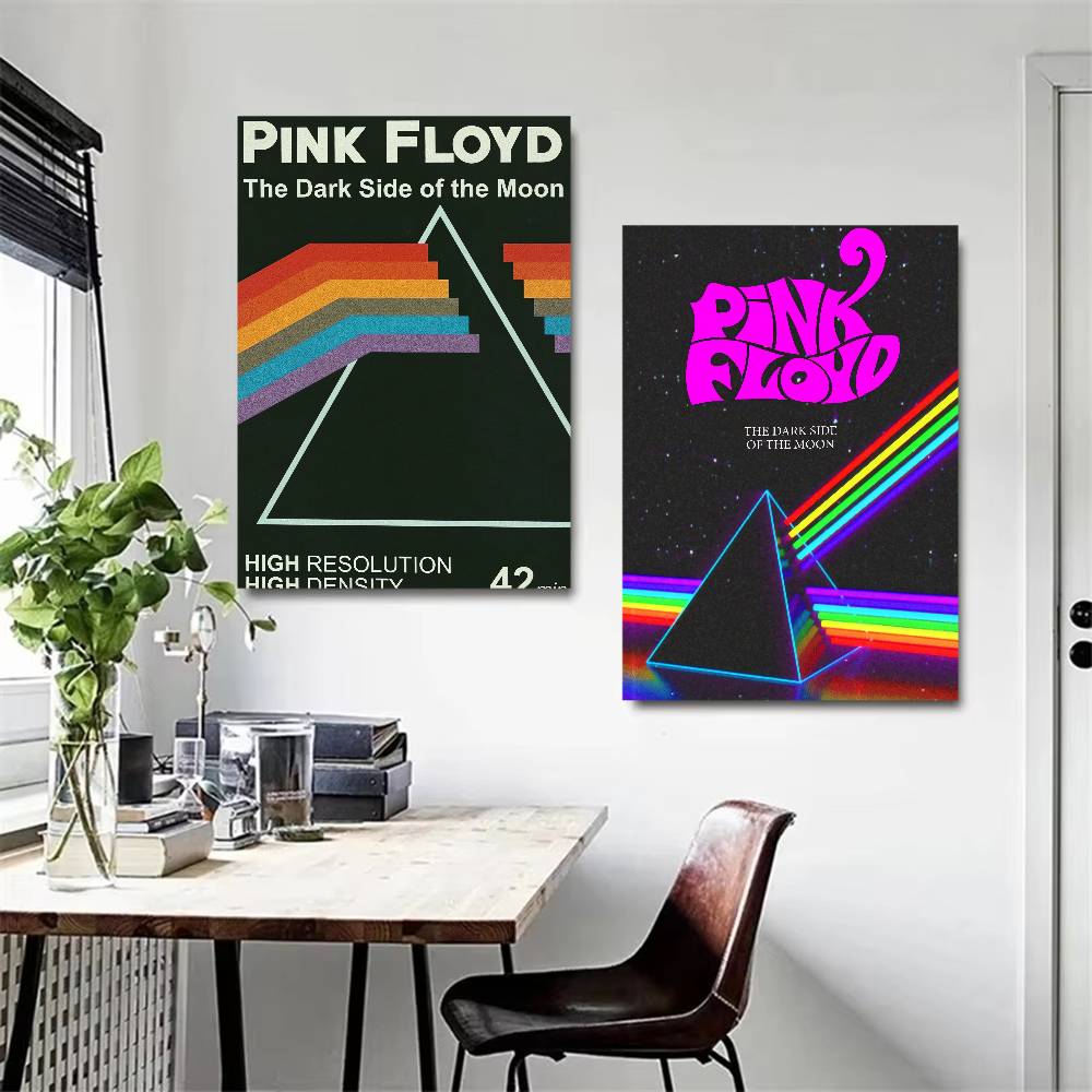 ロックバンドピンクフロイドアニメポスター壁アートホームバーカ - Musical Instrument Poster のレビューと価格