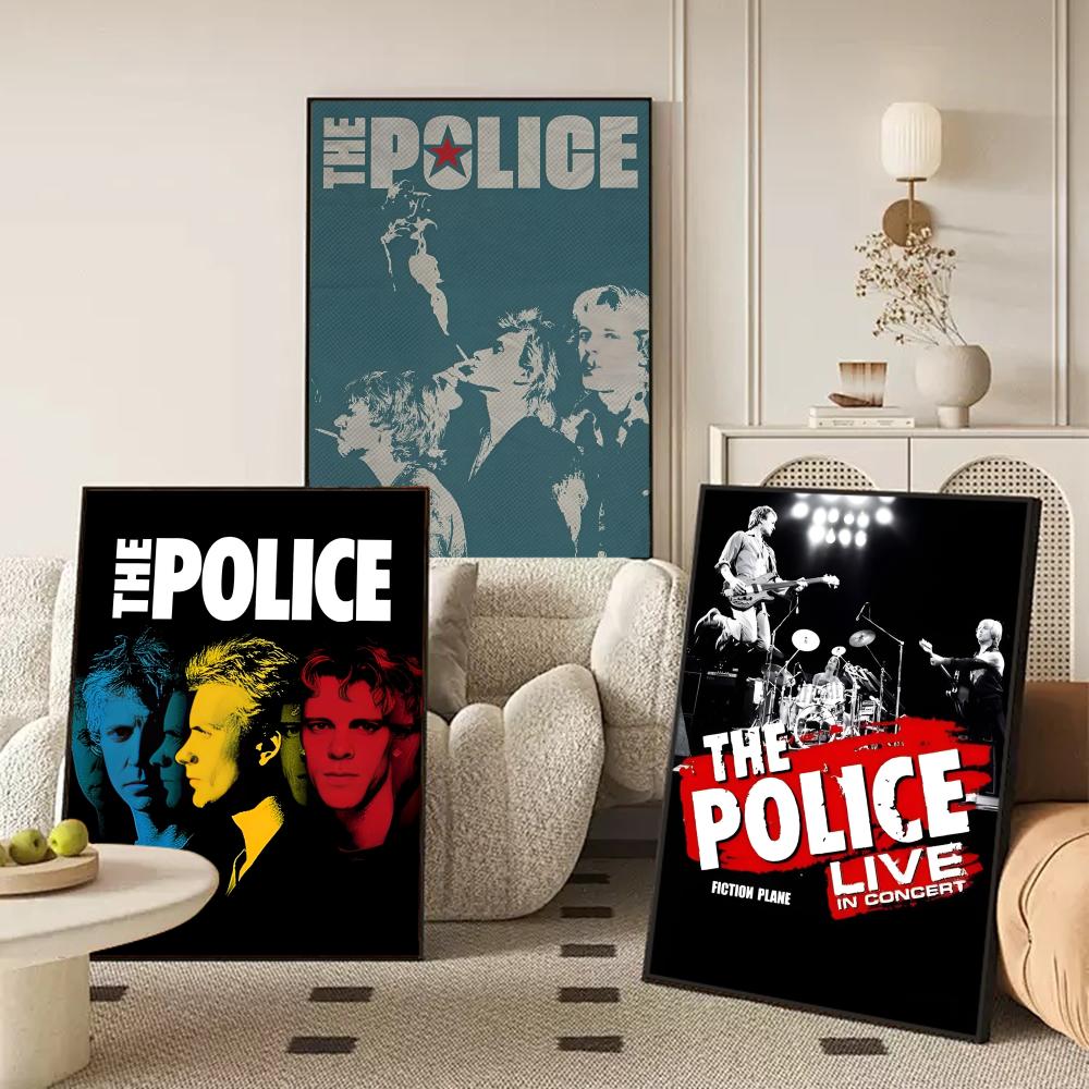 ロックバンド The P-police ポスター トレンディ - Musical Instrument Poster のレビューと価格