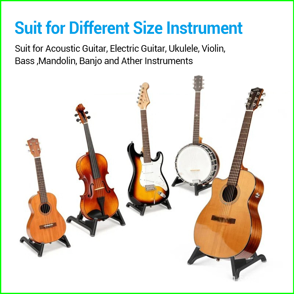 ギタースタンド - Aフレーム折りたたみ式フロアスタンド、ユ - Musical Instruments Easy のレビューと価格