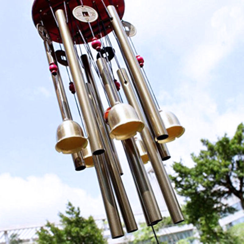 風鈴ガーディアン金属アルミチューブベル風鈴クリエイティブ中空 - Musical Instrument Chimes のレビューと価格