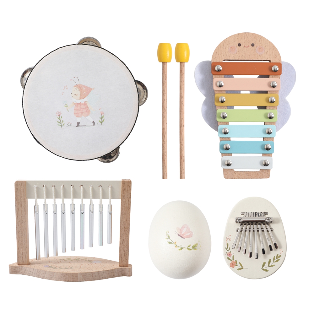 音楽玩具 赤ちゃん 木製 モンテッソーリ玩具 子供用楽器 リ - Musical Instrument Project のレビューと価格
