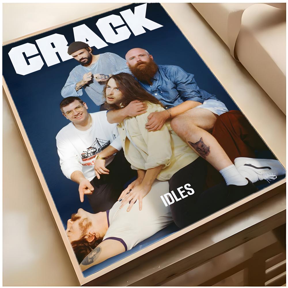 パンクロックバンドポスター I-IDLES ポスター スーペ - Musical Instrument Poster のレビューと価格
