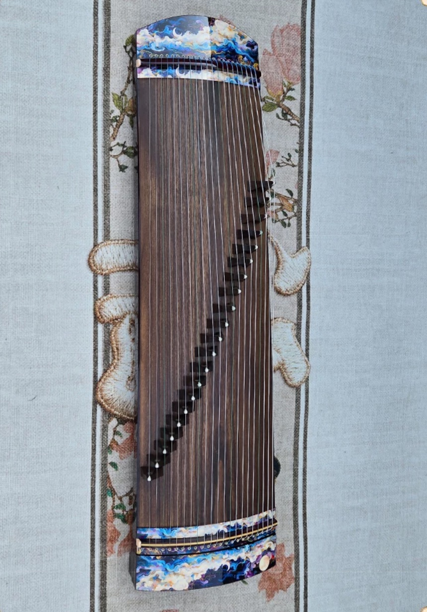 125cm 中国古筝 伝統的な中国の弦楽器 演奏練習用 - Musical Instrument Guzheng のレビューと価格