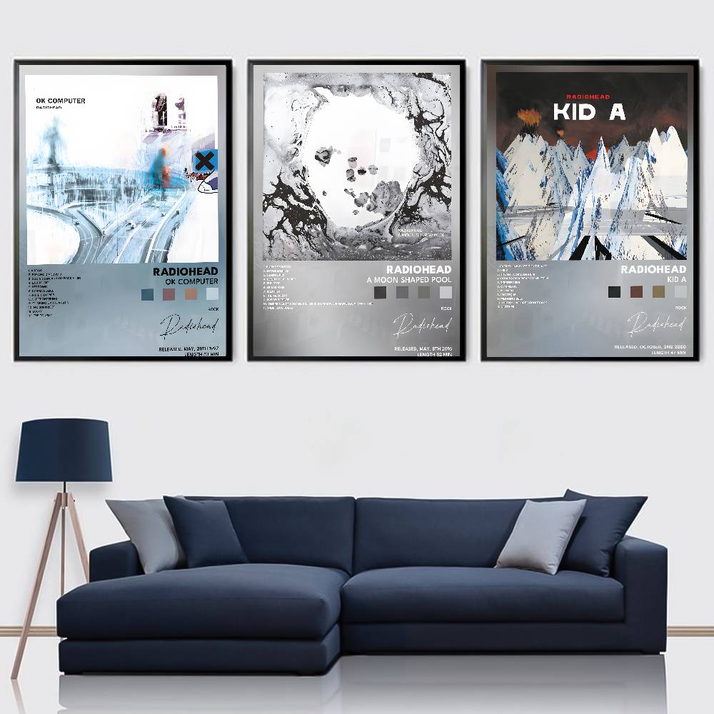 人気の音楽ロックバンド R-Radiohead 高品質ポスタ - Musical Instrument Poster のレビューと価格
