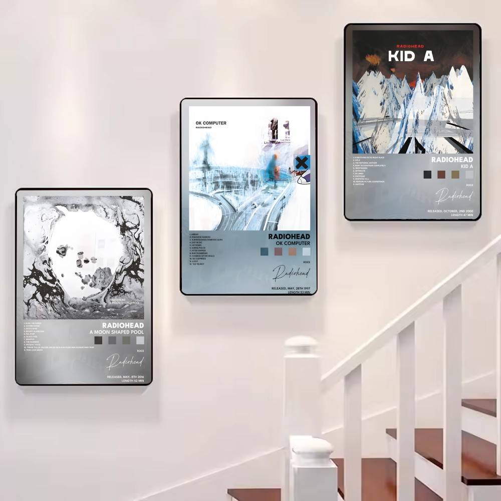 人気の音楽ロックバンド R-Radiohead 高品質ポスタ - Musical Instrument Poster のレビューと価格