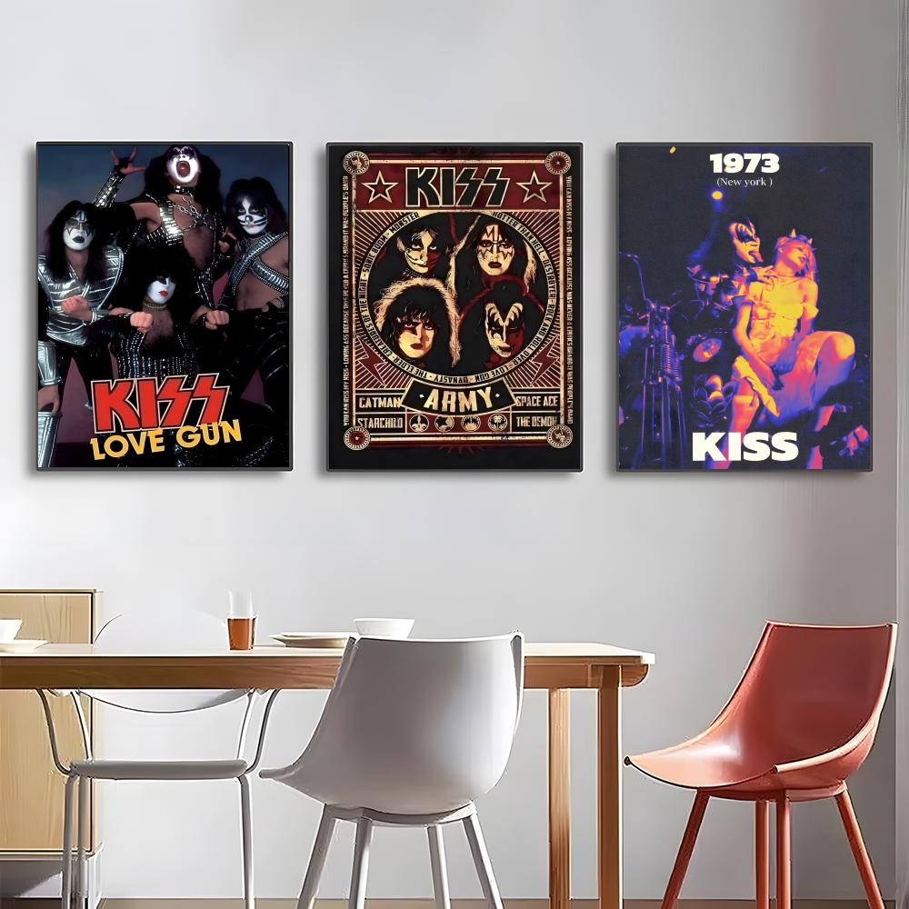 K-Kiss Kraft Rock Band-S ポスター高 - Musical Instrument Poster のレビューと価格